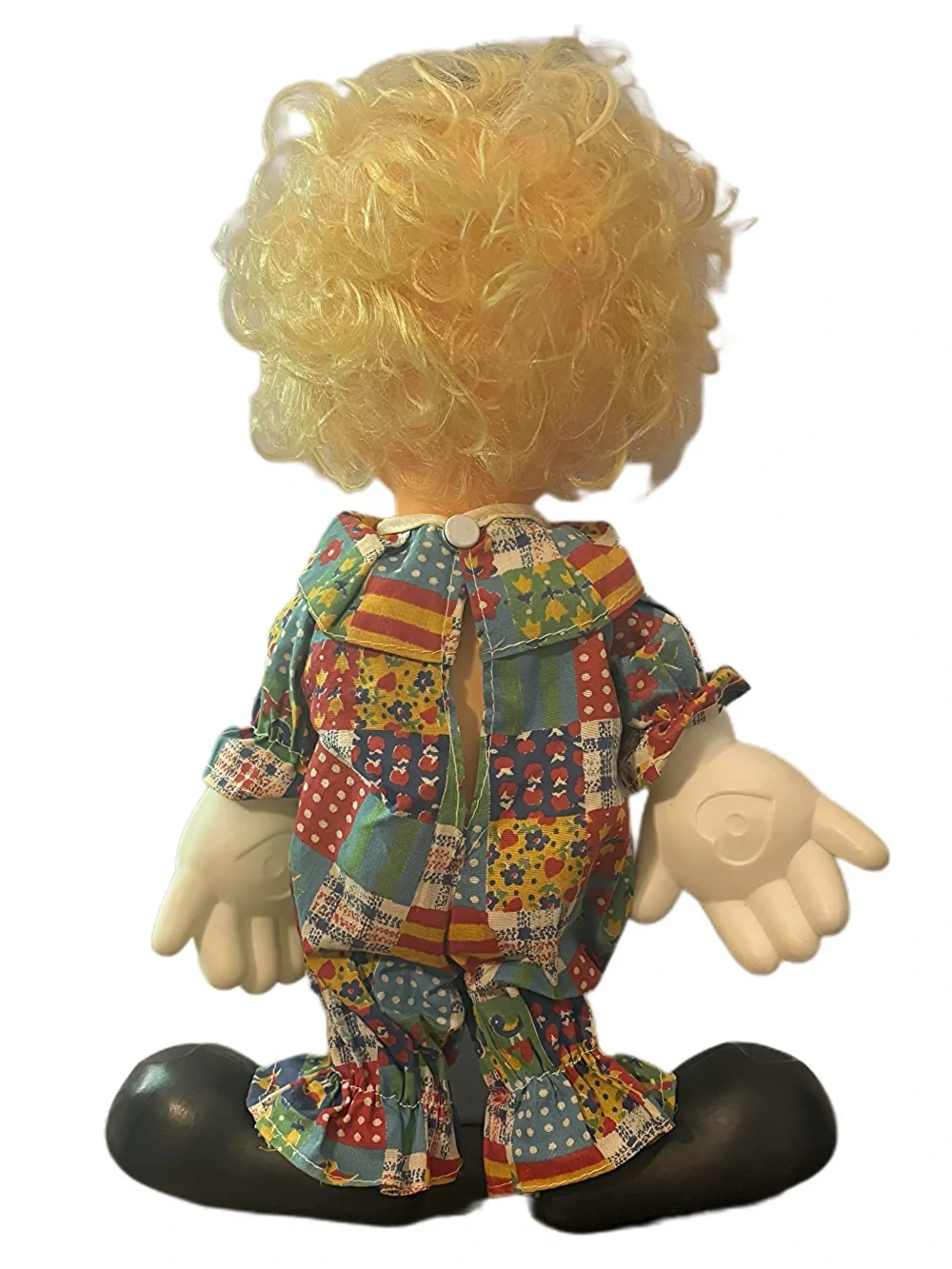 Vintage 1970’s 13” Plastic Clown Doll Hong Kong